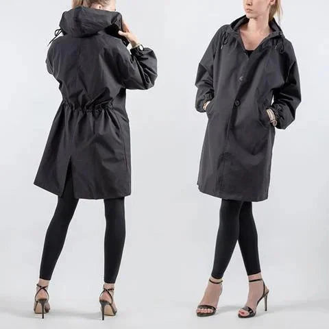 Stijlvolle Waterdichte Trenchcoat voor Dames